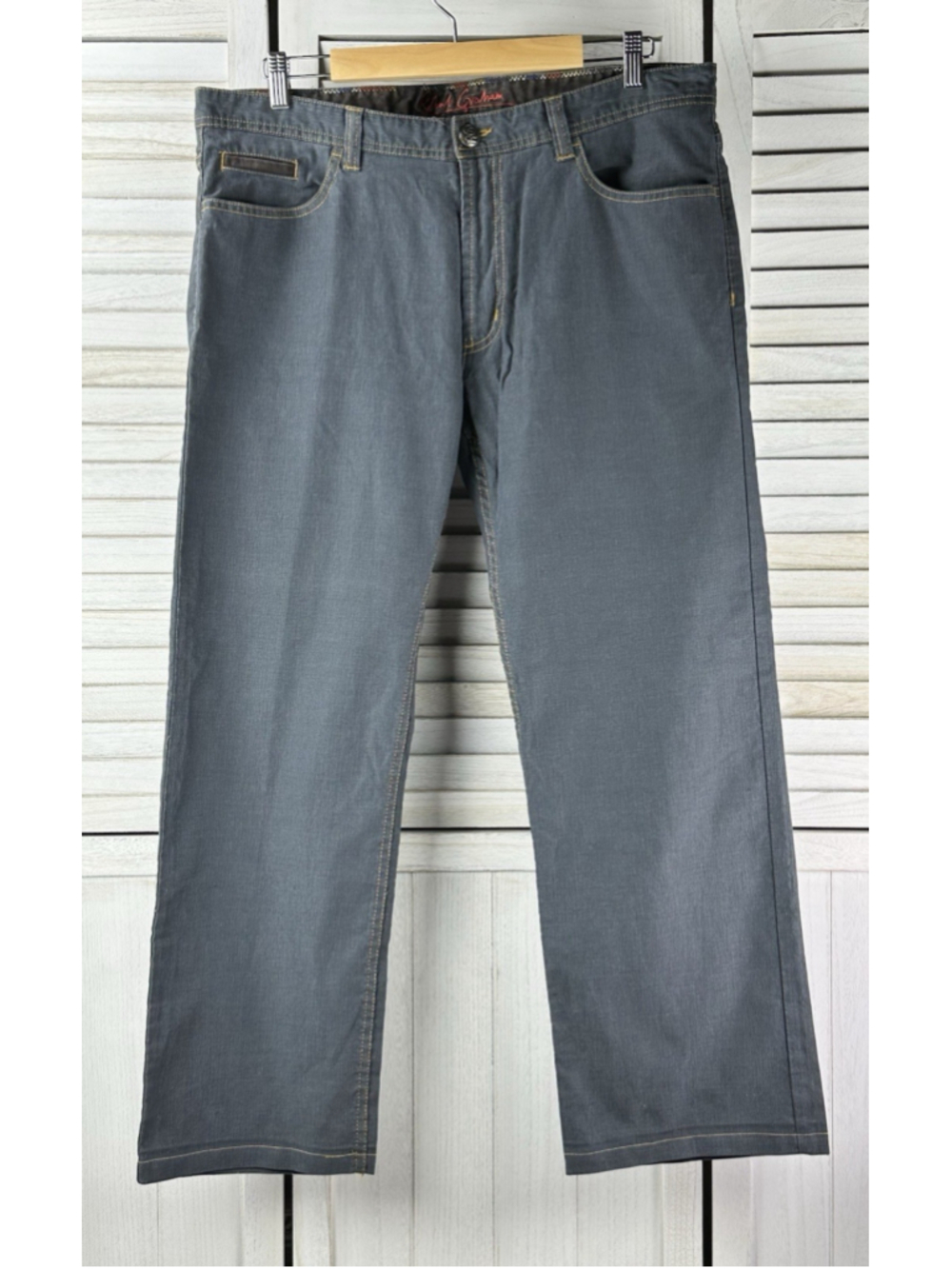 Robert Graham Classic Yates Steel Men’s Jeans 36 x 34 RF113330